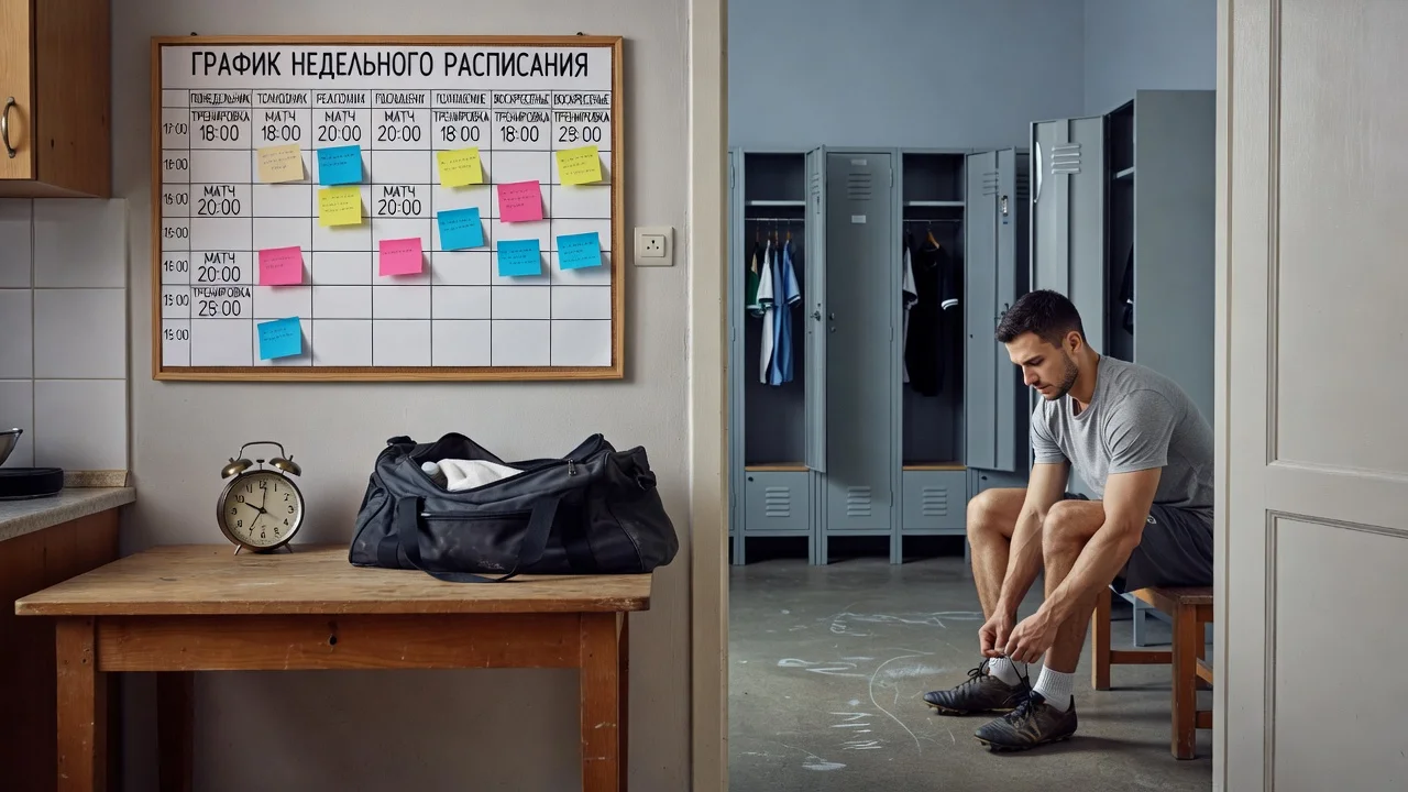 Balans praca–trening piłkarza amatora: jak zaplanować tydzień